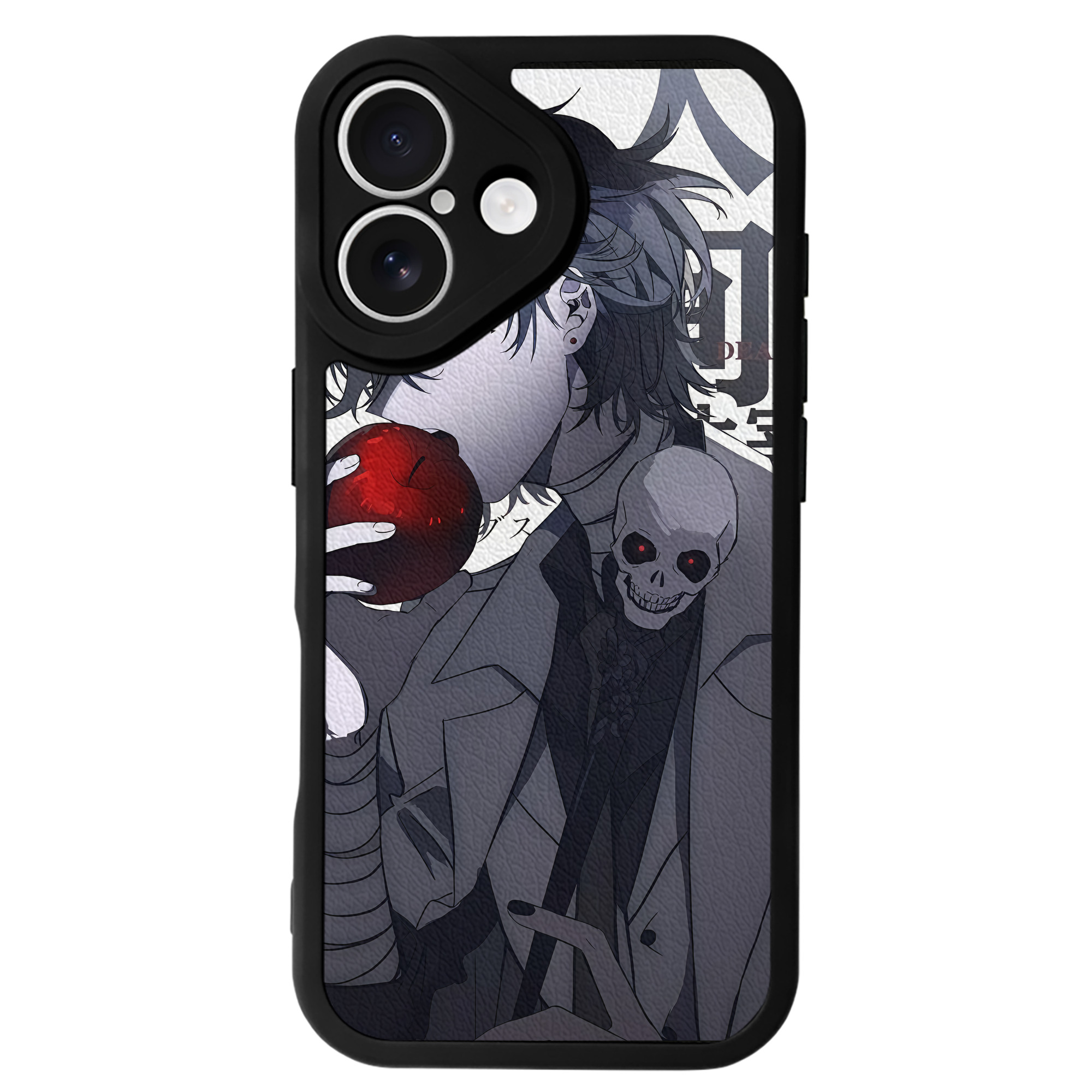 （画像用） 文豪ストレイドッグス Bungo Stray Dogs 【iPhone 16シリーズ対応】シリコンスマホケース（レザー調） 材質：シリコン
